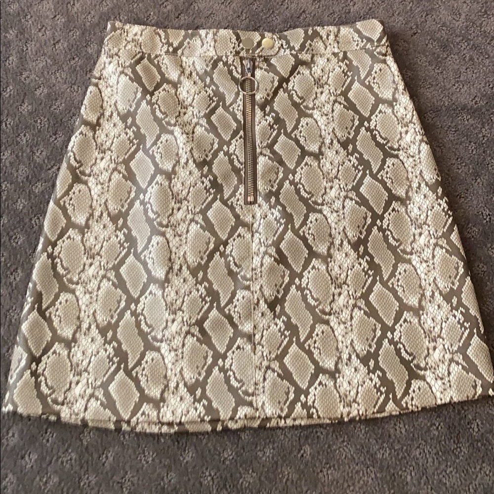 H&M Leather skirt